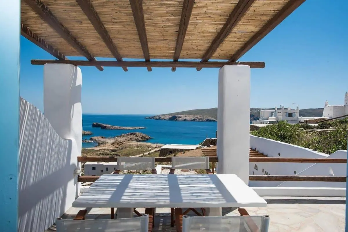 펜션 Amazing Views At Agios Sostis Beach In Mykonos 빌라 그리스