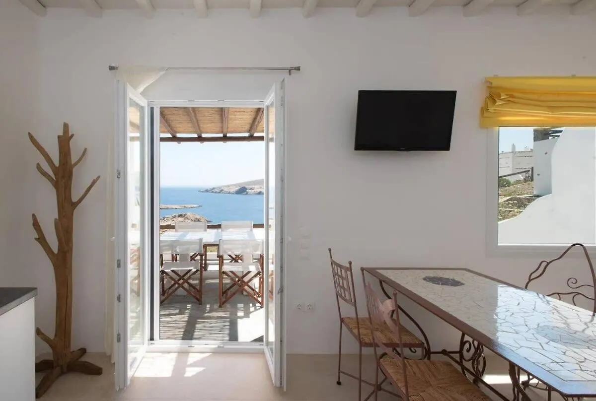 펜션 Amazing Views At Agios Sostis Beach In Mykonos 빌라