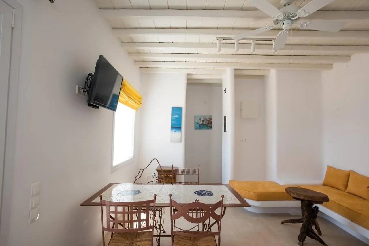 Ferienhaus Villa Amazing Views At Agios Sostis Beach In Mykonos Griechenland